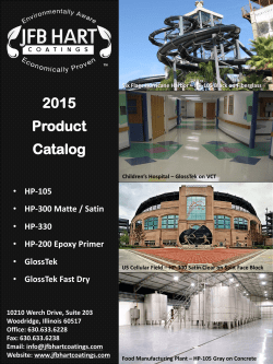 JFB Hart Catalog