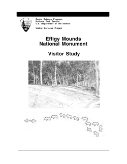 Effigy Mounds National Monument Visitor Study