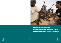 Increasing Respect for International Humanitarian Law in