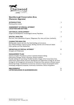 Queniborough Conservation Area Character Appraisal