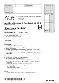 AQA-MCH2HP-QP-JUN13 - Life Learning Cloud