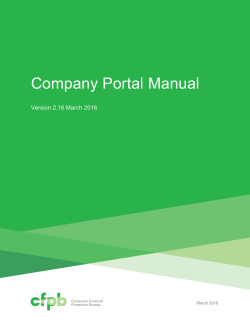 Company Portal Manual