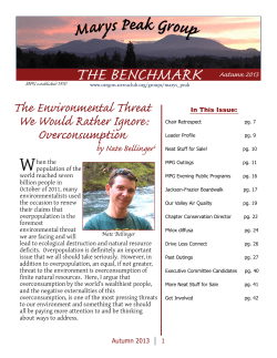 Student Scholarship- Nate Bellinger