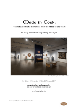 Made in Cork - Crawford Art Gallery