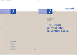 The Design of Syndicates in Venture Capital