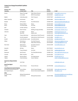 Central Iron Range Brownfield Coalition