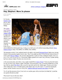 Hey, Stephen: More 3s please