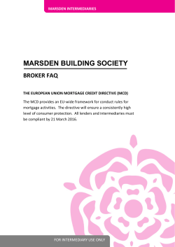 MARSDEN BUILDING SOCIETY