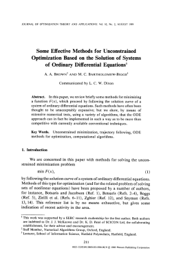 Some effective methods for unconstrained optimization based on the