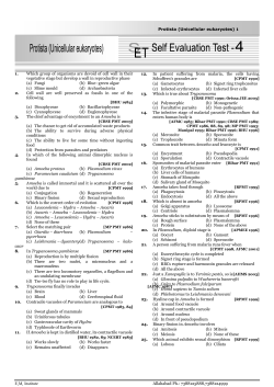 Monera-Self evalution Test-04