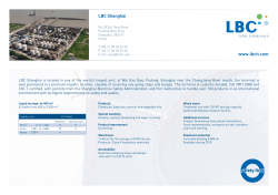 factsheet - LBC Tank Terminals