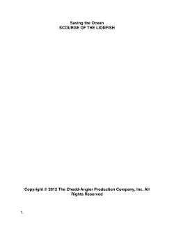 SAVO 110 Scourge of the Lionfish transcript - Chedd