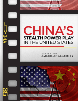STEALTH POWER PLAY IN THE UNITED STATES