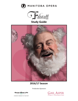 Falstaff - Manitoba Opera