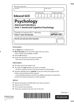 Question paper - Edexcel