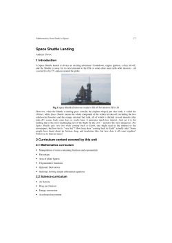 Space Shuttle Landing