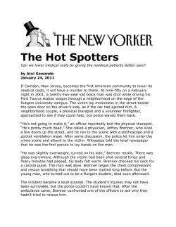 The Hot Spotters - Supportive Housing Network of New York