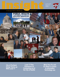 City of Portland Group Teams up With Local 17 Mind Your P`s and