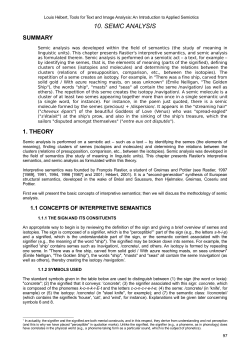semic analysis