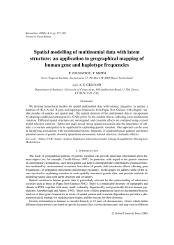 Spatial modelling of multinomial data with latent