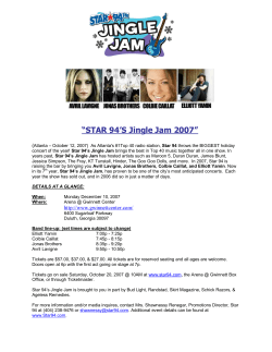 STAR 94`S Jingle Jam 2007