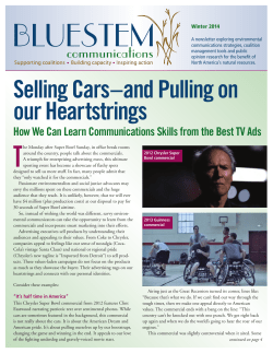 Hot off the Press: Bluestem`s Winter Newsletter