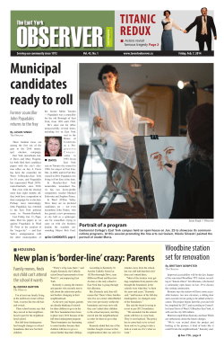 Municipal candidates ready to roll