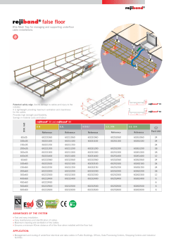 rejiband® false floor
