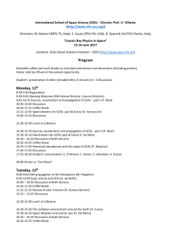 Please the Program of the Course