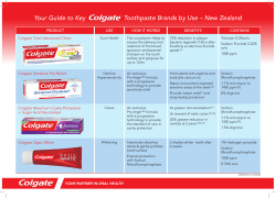 Your Guide to Key Toothpaste Brands by Use – New Zealand