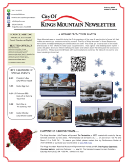 special events a message from your mayor elected officials city