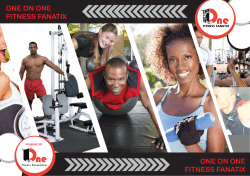 Fitness Fanatix Brochure Ammended