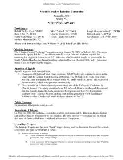 Aug - Atlantic States Marine Fisheries Commission