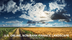 us online, non-bank finance landscape