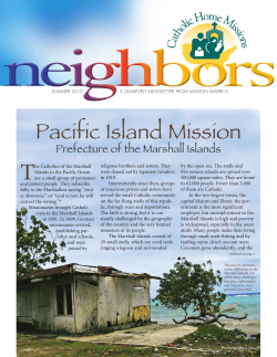 Pacific Island Mission - United States Conference of Catholic Bishops