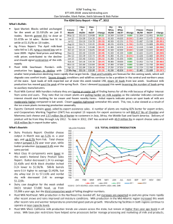 KDM Dairy Report 05-04-12