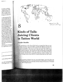 ofTalk: &middot; cing Clients Tattoo World