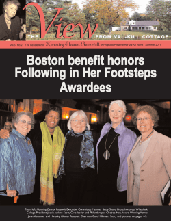Boston benefit honors Following in Her Footsteps Awardees