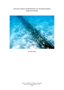 Direction Island Unidentified (Cocos Keeling Islands)