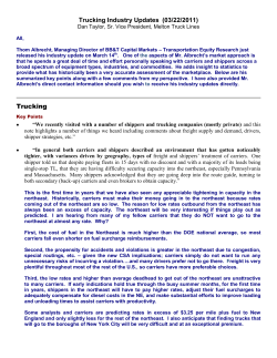 JP Morgan Transportation Report