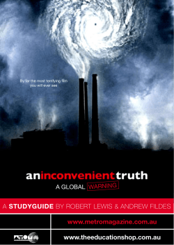 sg_an_inconvenient_truth - Penrith Lakes Environmental Education