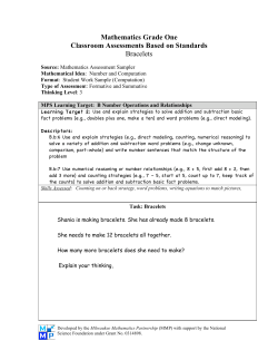Mathematics Grade One Classroom Assessments Based on