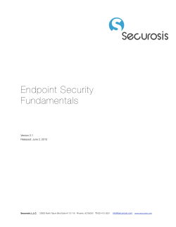 Securosis Endpoint Security Fundamentals v2.1 FINAL