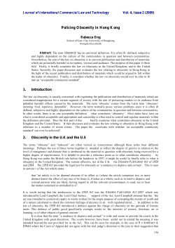 Print this article - Journal of International Commercial Law and