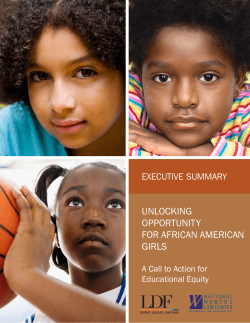 Unlocking Opportunity for African American Girls
