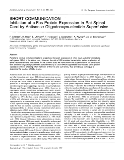SHORT COMMUNICATION Inhibition of c