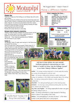 PDF - Motupipi School