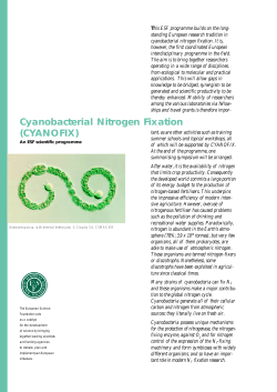Cyanobacterial Nitrogen Fixation (CYANOFIX)