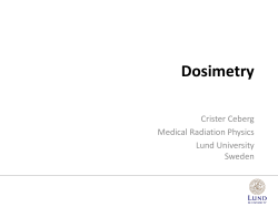 Dosimetry