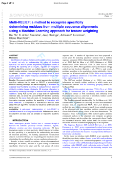 For Peer Review - Department of Chemistry and Pharmaceutical